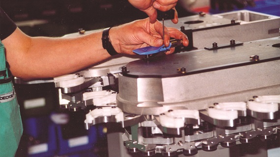 Manual work at DMG plants